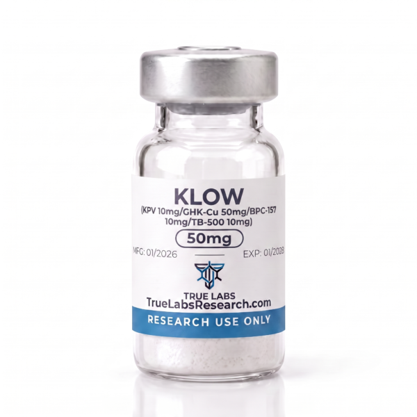 KLOW (KPV 10mg/GHK-Cu 50mg/BPC-157 10mg/TB-500 10mg)