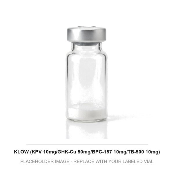 KLOW (KPV 10mg/GHK-Cu 50mg/BPC-157 10mg/TB-500 10mg)