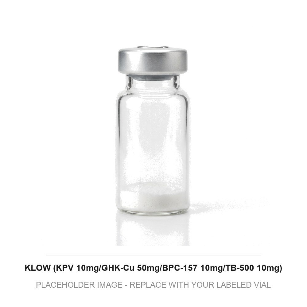 KLOW (KPV 10mg/GHK-Cu 50mg/BPC-157 10mg/TB-500 10mg)